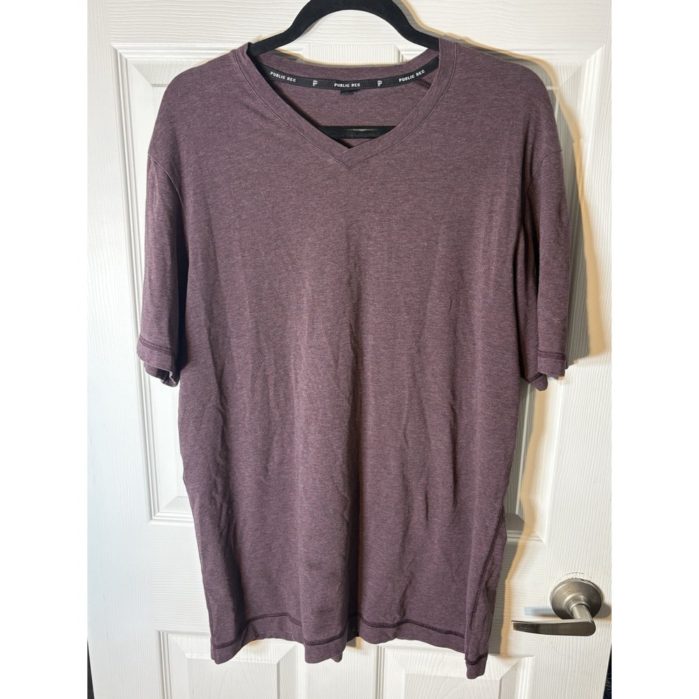 Public Rec T Shirt Mens Large Stretch Short Sleeve Gym B4 Pima Blend